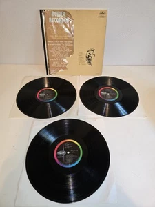 THE NAT KING COLE STORY 1943-1961: 3 Vinyl Record Box Set W/Booklet (1965) - Picture 1 of 9