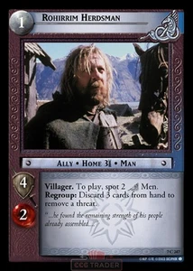 LOTR TCG 7c247 Rohirrim Herdsman Return of the King - Picture 1 of 1