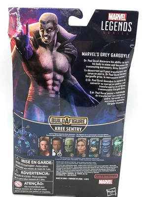Figura Gárgola Gris Capitana Marvel 6 Leyendas Marvel para Coleccionistas, Niños y Fanáticos Foto 1 de 4