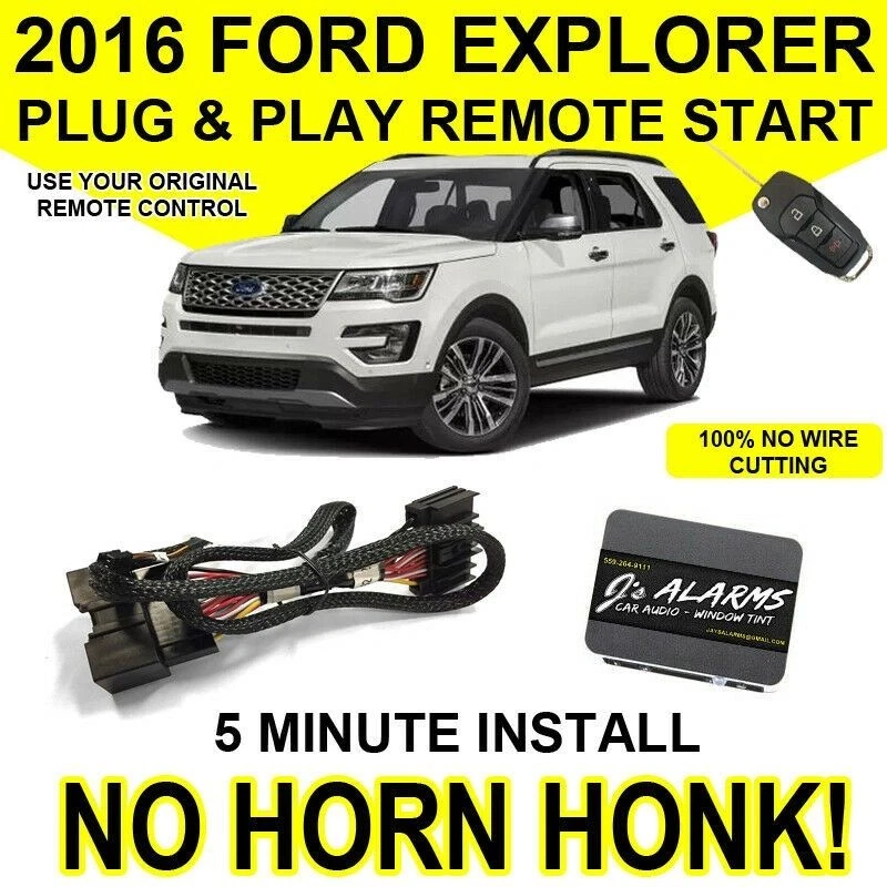 Js сигнализации дистанционного запуска Plug & Play 3 X замок для 2016 Ford Explorer FO2N - Изображение 1 из 1