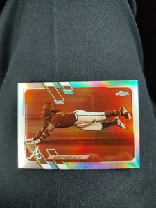 2021 Topps Chrome - Ronald Acuña Jr. #50 Sepia Refractor - Picture 1 of 2