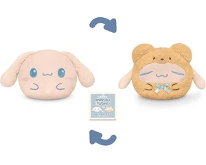 TeeTurtle Cinnamoroll Teddy Bear Reversible 6" Plushie Sanrio Hello Kitty - Picture 1 of 4