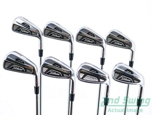 Titleist 712 AP2 Iron Set 3-PW Steel X-Stiff Right 38.25in - Picture 1 of 9