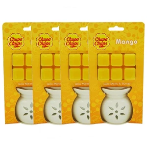 4x Chupa Chups - Wax Melts & Burner - Mango - 60g - Bild 1 von 4