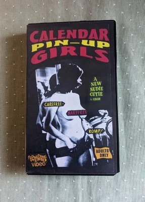 Calendar Pin-Up Girls VHS Something Weird Video vintage Nudie Cutie - Image 1 of 4
