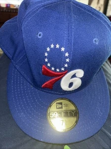 76ers Herren New Era 59fifty 7 3/8 Hardwood Classics. Offizielle NBA - Bild 1 von 7