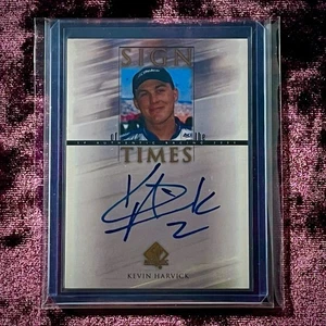 Kevin Harvick 2000 SP Sign Times Autograph RC MINT NASCAR Auto Racing Rookie UD - Picture 1 of 2
