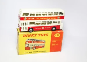 Dinky 292 Leyland Atlantidean Bus in scatola originale - quasi come nuovo vintage originale - Foto 1 di 8