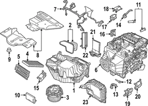 Genuine Audi Control Module 1EA-907-727-T - Picture 1 of 1