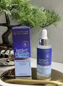 Suero nocturno de triple acción facial reparación nocturna Australian Skin Clinic 1,69 oz - Imagen 1 de 3