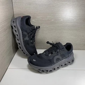On Cloud Monster sportliche Laufschuhe Damengröße 7,5 schwarz Schnürschuhe - Bild 1 von 11