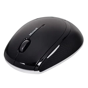 Microsoft Wireless Mouse 5000 1387 Kabellose BlueTrack Maus - schwarz/weiß Bulk - Afbeelding 1 van 4