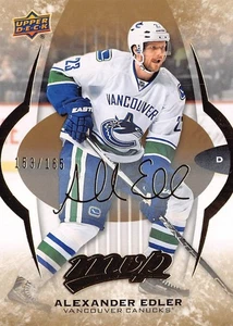 2016-17 Upper Deck MVP Gold Script #199 Alexander Edler /165 - Foto 1 di 2
