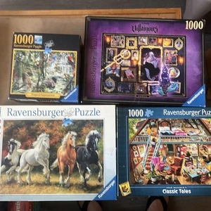 Ravensburger Puzzle 1000 Teile Menge 4, Nachlass Verkauf Hunderte von Puzzles - Bild 1 von 7