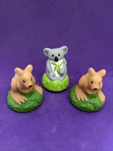 Fisher Price Little People Zoo Talkers Koala two kangaroos 2011 - Picture 1 of 4
