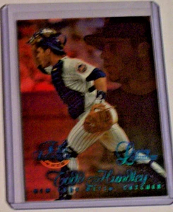 1997 Flair Showcase Row 1 Legacy Collection Parallel Todd Hundley /100 Damaged - Picture 1 of 1