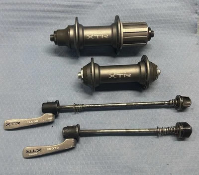 Shimano XTR M950 Hub set With Quick Release - Image 1 of 4
