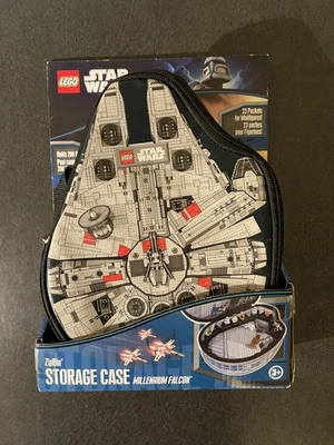 NUEVO ZIPBIN Lego Star Wars Halcón Milenario 2011 Estuche de Almacenamiento Ladrillos Foto 1 de 4
