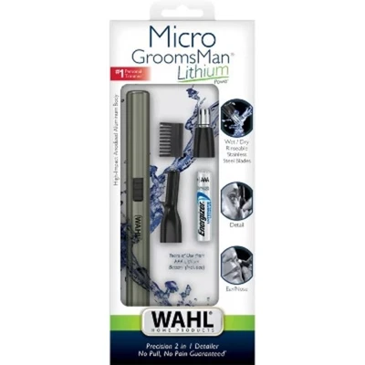 Wahl Lithium Ion Micro Groomsman 2-in-1 Trimmer - Cordless, Eyebrow/Nose  - Image 1 of 4