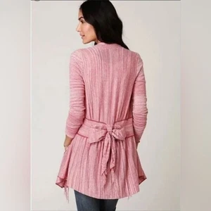 Free People Take A Bow Cardigan Sweater Size M - Picture 1 of 7