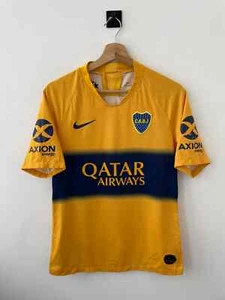 Boca Juniors CABJ 2019/2020 AWAY FOOTBALL SOCCER SHIRT JERSEY CAMISETA NIKE sz S - Picture 1 of 12