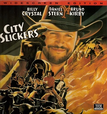 City Slickers Laserdisc  Widescreen Billy Crystal Jack Palance - Image 1 of 2