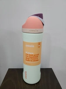 Owala FreeSip Stainless Steel Water Bottle / 24oz / Color: Surfs Edge - Picture 1 of 9