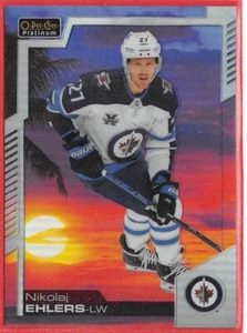 2020-21 O-Pee-Chee Platinum Sunset #97 Nikolaj Ehlers - Picture 1 of 2