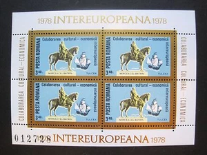 Romania MiNr. 3515 Block 152 mint** Intereuropa (W 733) - Picture 1 of 1