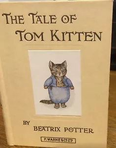 The Tale of Tom Kitten by Beatrix Potter HB Original Cream 60.874 EUC Vintage - Picture 1 of 5