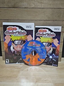 Naruto: Clash of Ninja Revolution (Nintendo Wii, 2007) CIB Complete w/ Manual - Picture 1 of 8