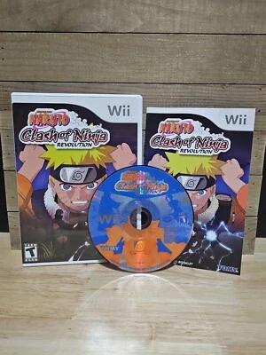 Naruto: Clash of Ninja Revolution (Nintendo Wii, 2007) CIB Complete w/ Manual - Image 1 of 4