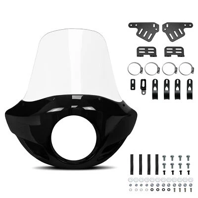 Carenado transparente Krator 22"H para Harley Davidson Sportster 1200 Roadster 2007-2008 Foto 1 de 4