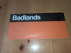 1979 Badlands National Park Service South Dakota Vintage Travel Map Brochure - Picture 1 of 4