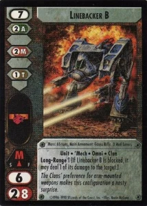 4x  Linebacker B - C Ungraded Commander's Edition - Battletech - Picture 1 of 1