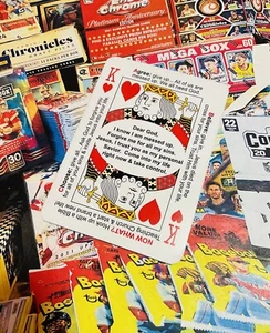 KING OF HEARTS NADIE DEJA ATRÁS FE JINETES CICLISTAS CREEN EN DIOS TIENDA DE TARJETAS - Imagen 1 de 4