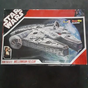 2007 Revell Star Wars Han Solo MILLENNIUM FALCON Snap Tite model #85-1854 - Picture 1 of 19