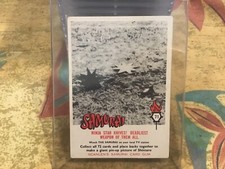 1964 RARE SCANLENS Shintaro the Samurai card number 71 Very Good condition