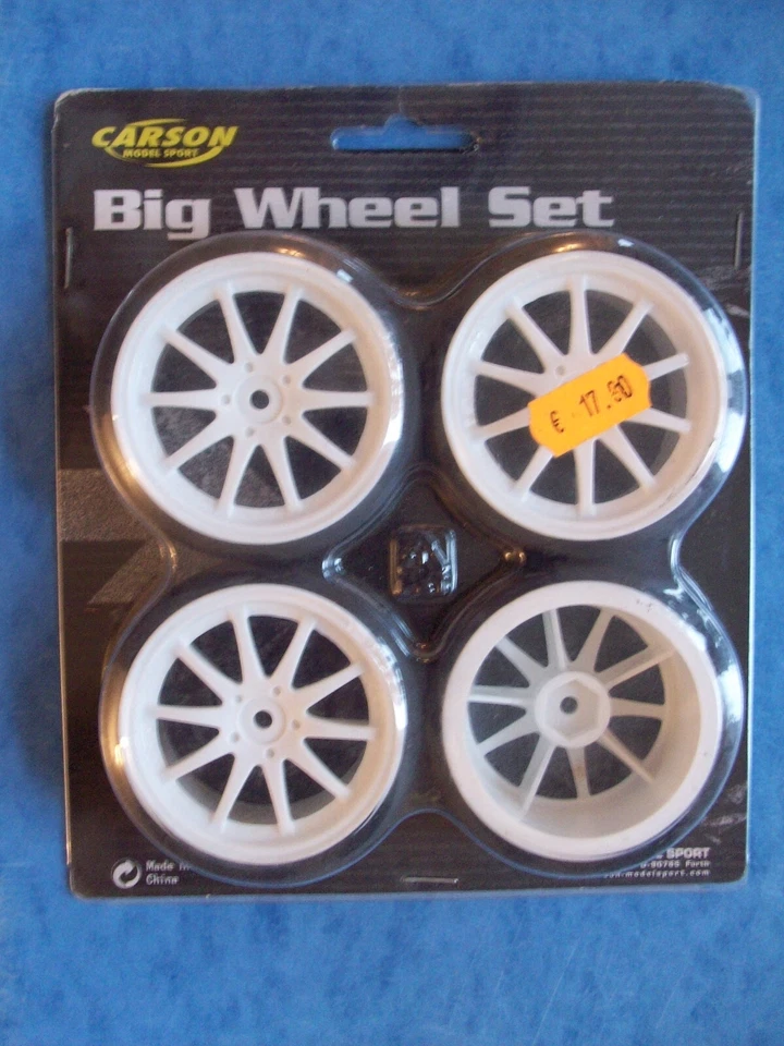 VINTAGE CARSON 90765 BIG WHEEL SET - Image 1 of 1