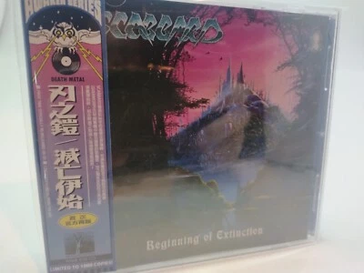 SCABBARD Beginning Extinction Death Metal CD Rare Benediction Cancer import NEW - Image 1 of 2