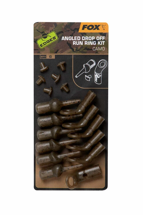 Fox Carp Fishing Edges "Camo" Range - Angled Drop Off Run / Running Rig Kit - Image 1 of 1