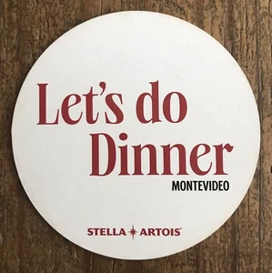 Sottobicchiere birra Stella Artois Montevideo dall'Uruguay - Foto 1 di 2