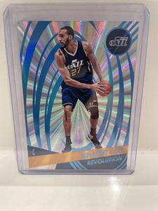 2016-17 Panini Revolution Sunburst 6 /75 Rudy Gobert #34 Utah Jazz