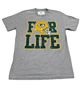 Vintage Authentic NFL Green Bay Packers Retro Unisex Throwback T-Shirt NEW S-L - Picture 1 of 8