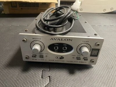 AVALON DESIGN Direct Box U5 Pure Class A Instrument DI-Pre Amplifier Silver  - Image 1 of 4