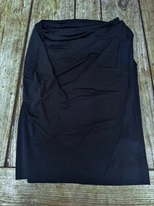 Fabulous VIVIENNE WESTWOOD Anglomanía Negro Viscosa Sedoso Cuello Asimétrico TOP, M - Imagen 1 de 4