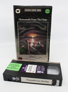 Humanoids From The Deep VHS 1984 Vintage Warner Clamshell FUJI Tape Blockbuster - Bild 1 von 24