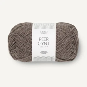 Peer Gynt Di SANDNES GARN - Mellombrun Melert (2652) - 50 G / Circa 91 M Lana - Bild 1 von 3