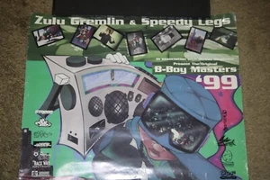 B-Boy Masters 1999 Vintage Poster Breakin' Breakdance B-Girl Zulu Gremlin - Picture 1 of 3