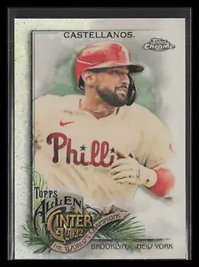 2022 Topps Allen and Ginter Chrome Refractors #81 Nick Castellanos - Picture 1 of 2